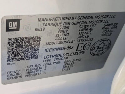 2020 GMC Sierra 1500 SLT