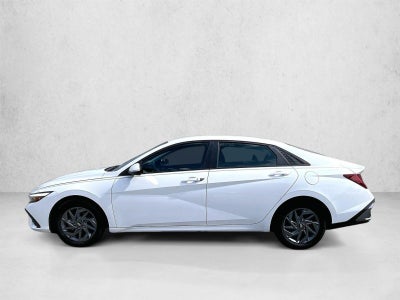 2025 Hyundai Elantra Hybrid Blue
