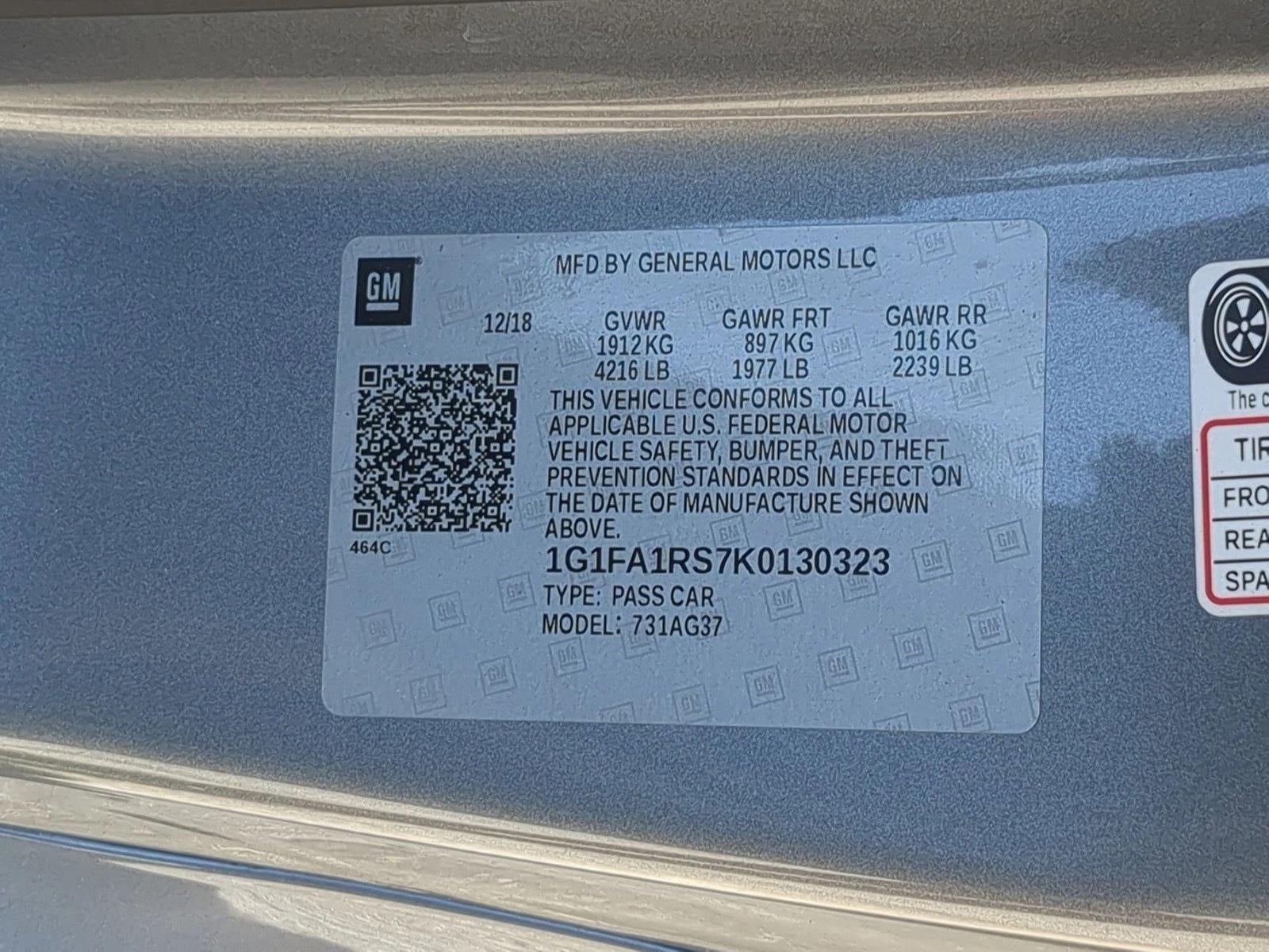 2019 Chevrolet Camaro 1LT