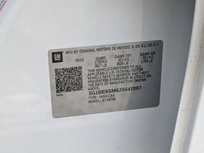 2018 Chevrolet Cruze LT