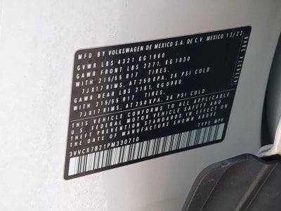 2023 Volkswagen Taos 1.5T S