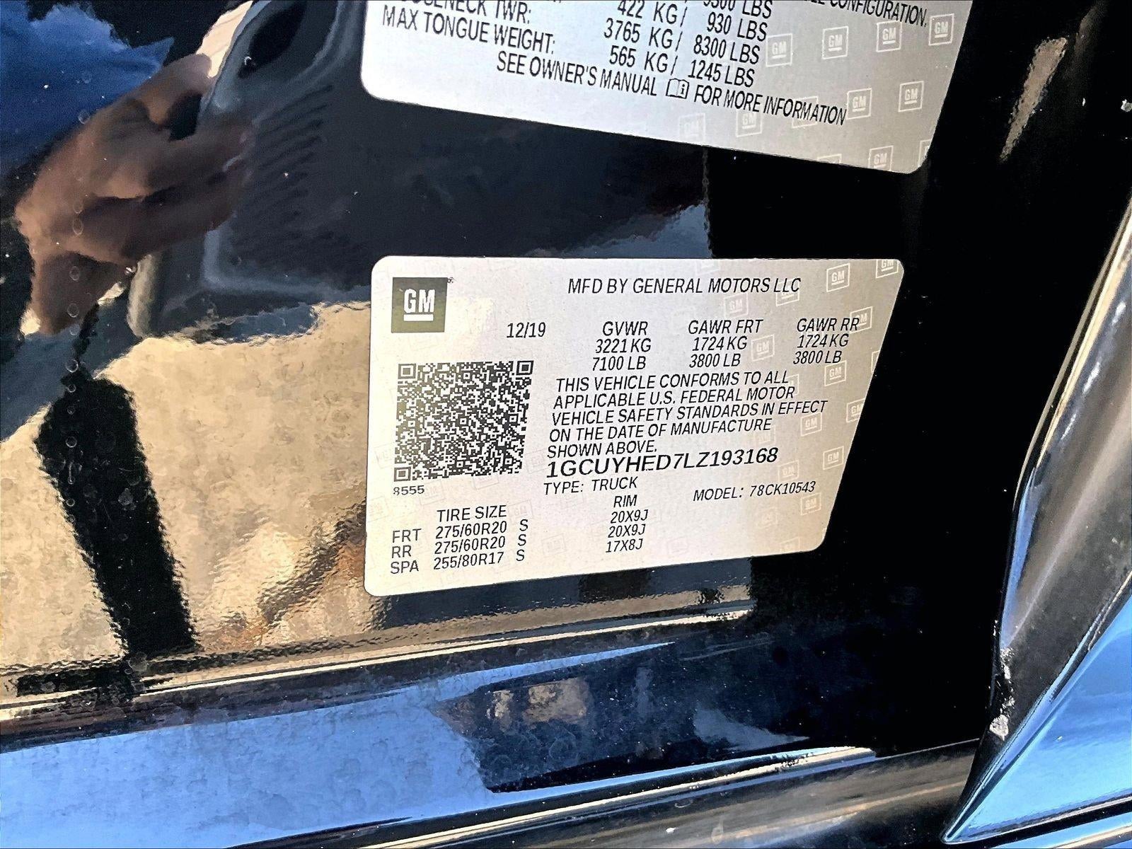 2020 Chevrolet Silverado 1500 High Country