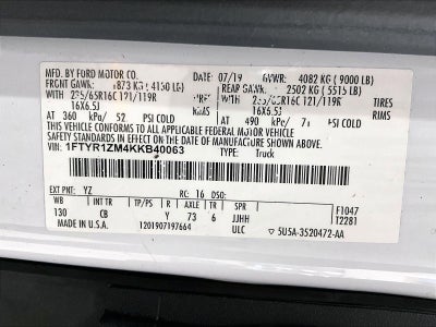 2019 Ford Transit-250 Base