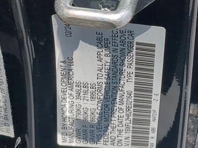 2024 Honda Civic Hatchback Sport