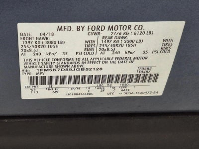 2018 Ford Explorer XLT