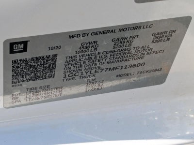 2021 Chevrolet Silverado 2500 HD WT