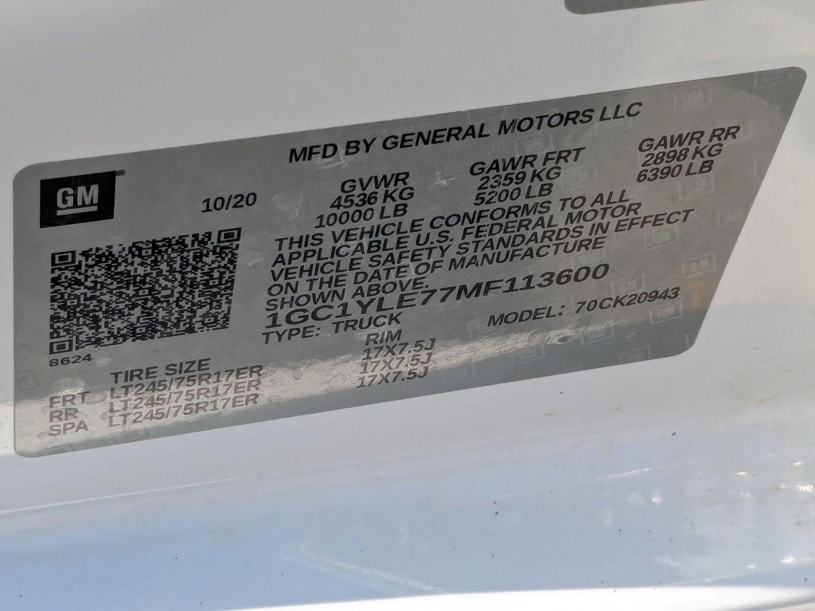 2021 Chevrolet Silverado 2500 HD WT