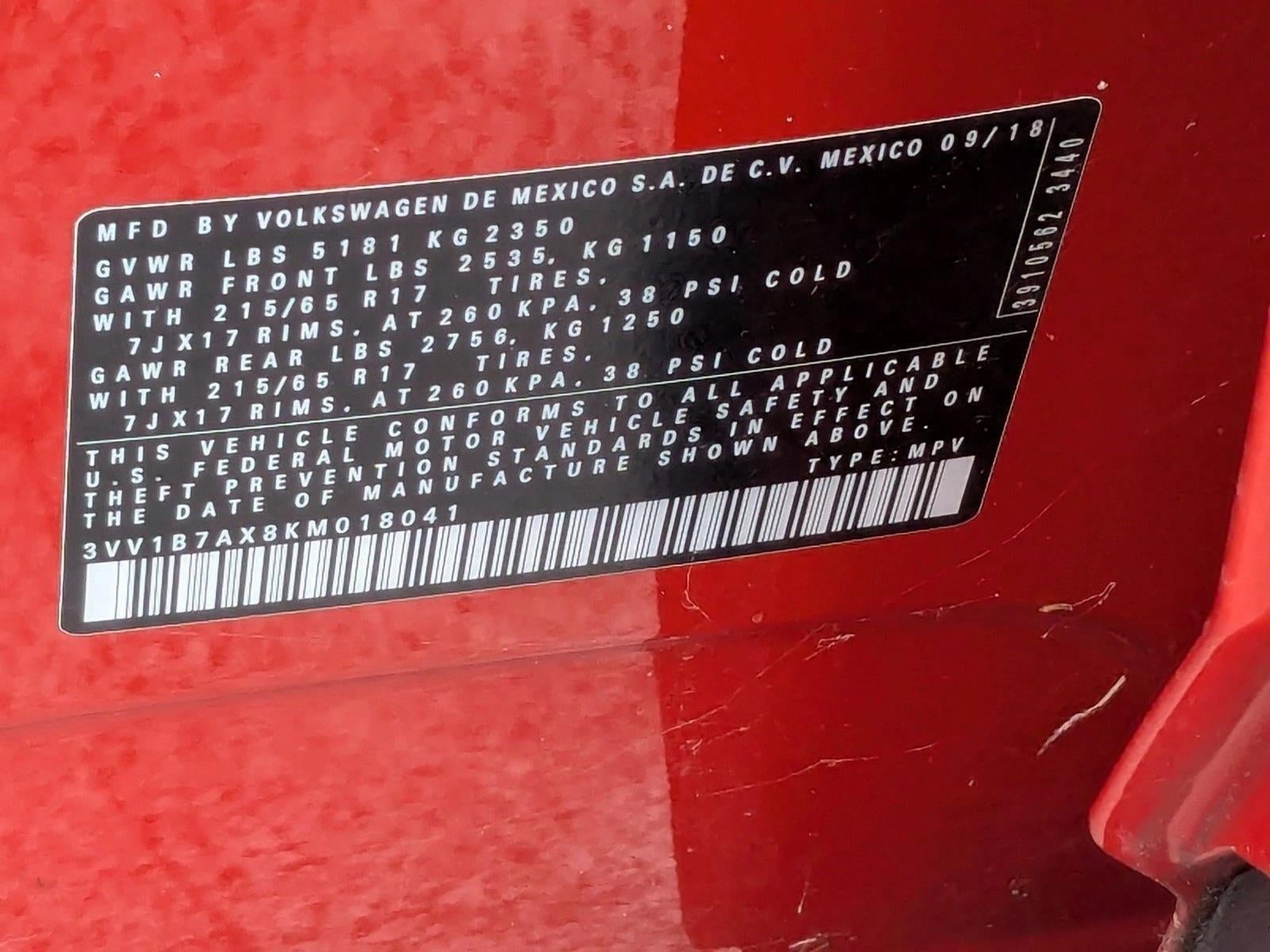 2019 Volkswagen Tiguan S