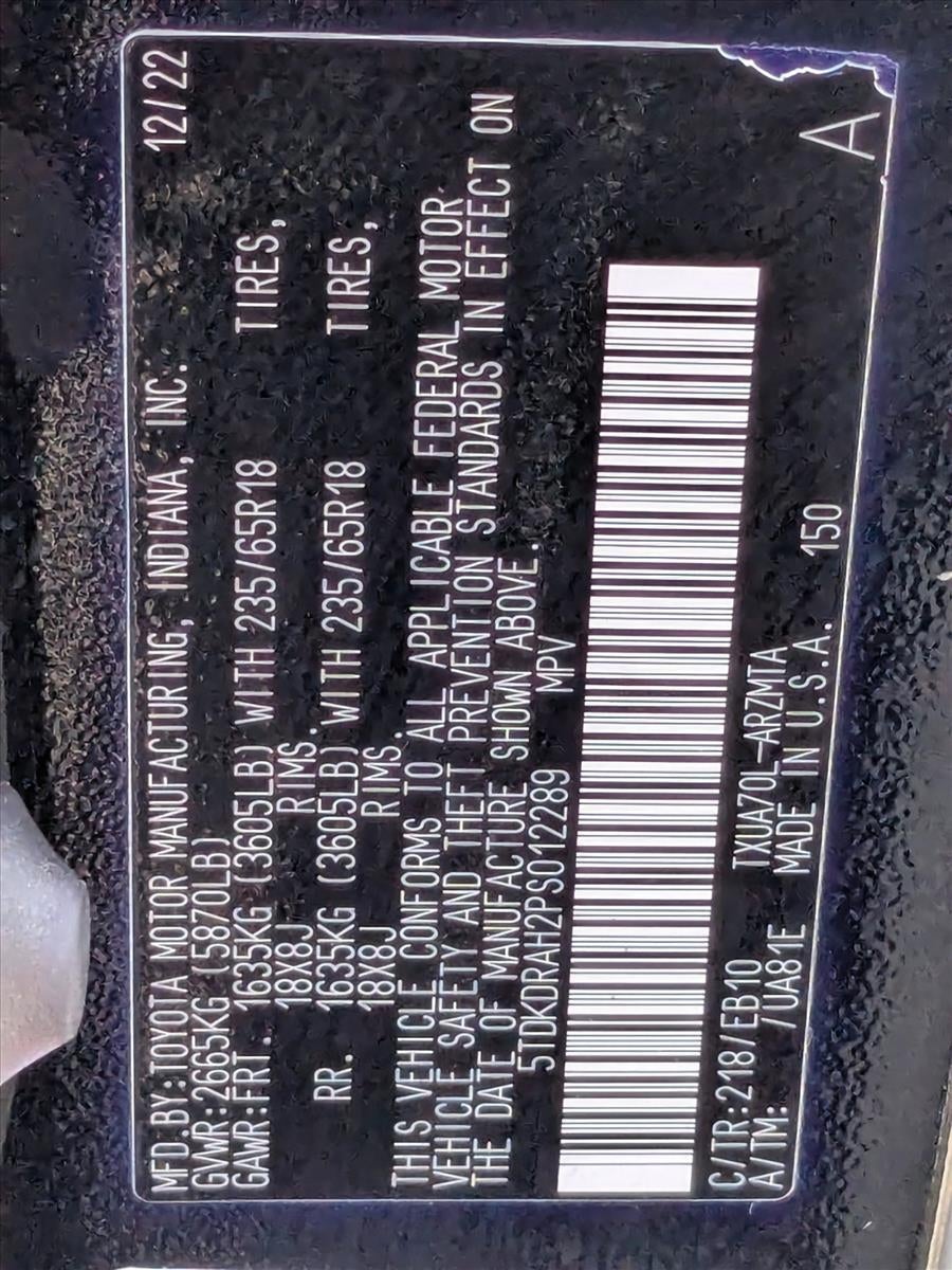 2023 Toyota Highlander L