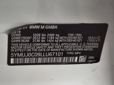 2020 BMW X4 M NA