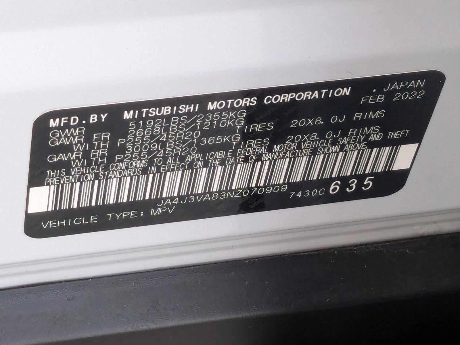 2022 Mitsubishi Outlander SEL