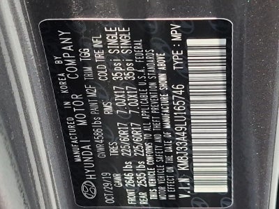 2020 Hyundai Tucson Value