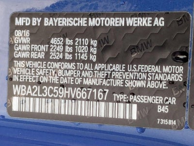 2017 BMW 2 Series M240i xDrive