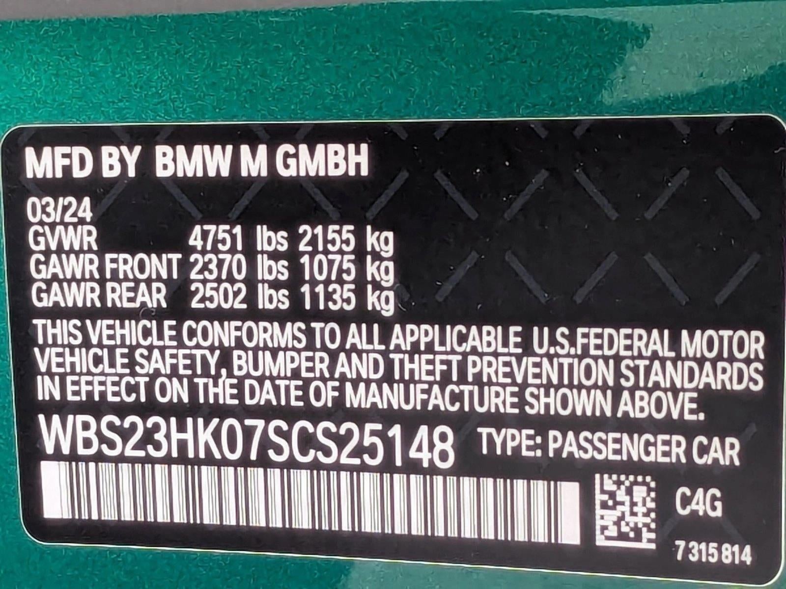 2025 BMW M4 Competition