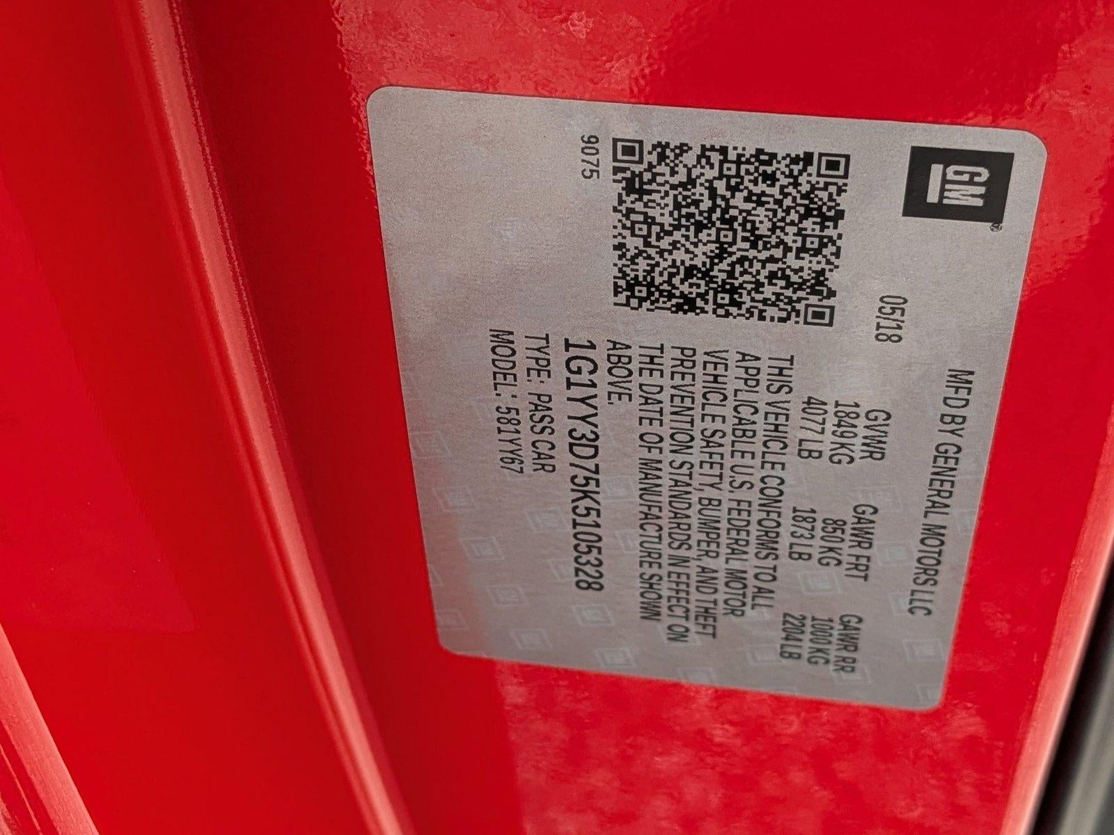 2019 Chevrolet Corvette Grand Sport Grand Sport 2LT