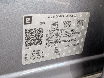 2019 Chevrolet Traverse LT Leather