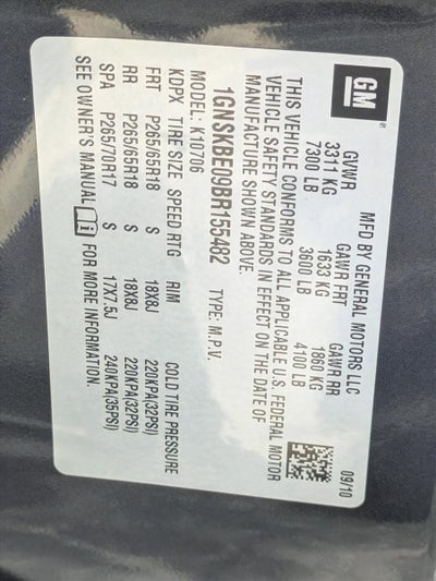 2011 Chevrolet Tahoe LT