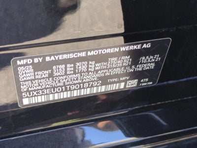 2026 BMW X5 M60i