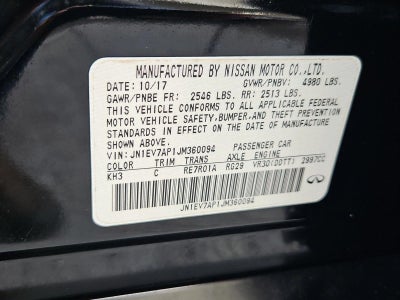 2018 INFINITI Q50 3.0t LUXE