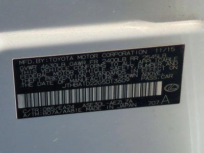 2016 Lexus IS 200t 