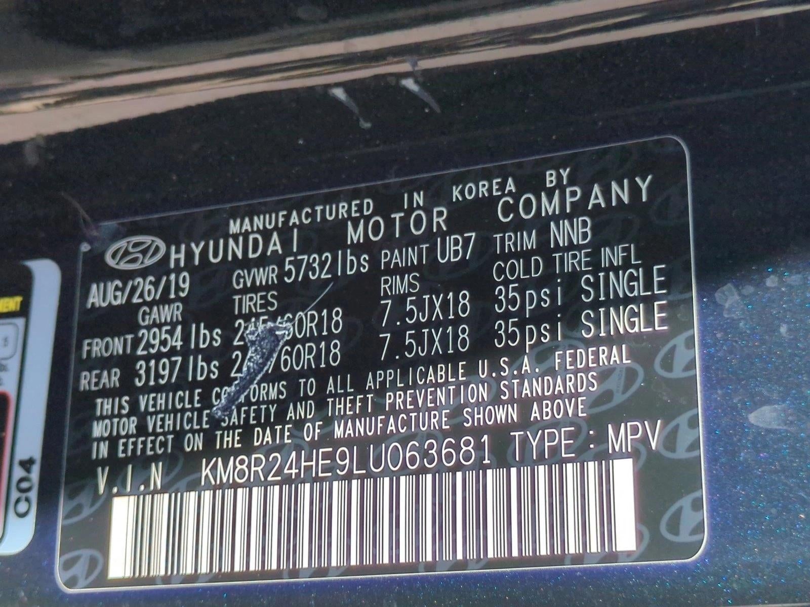 2020 Hyundai Palisade SEL