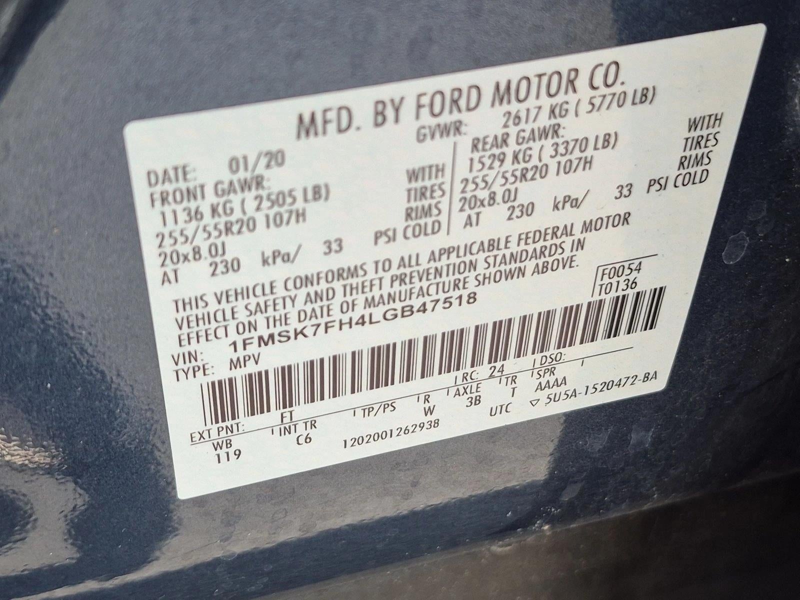 2020 Ford Explorer Limited