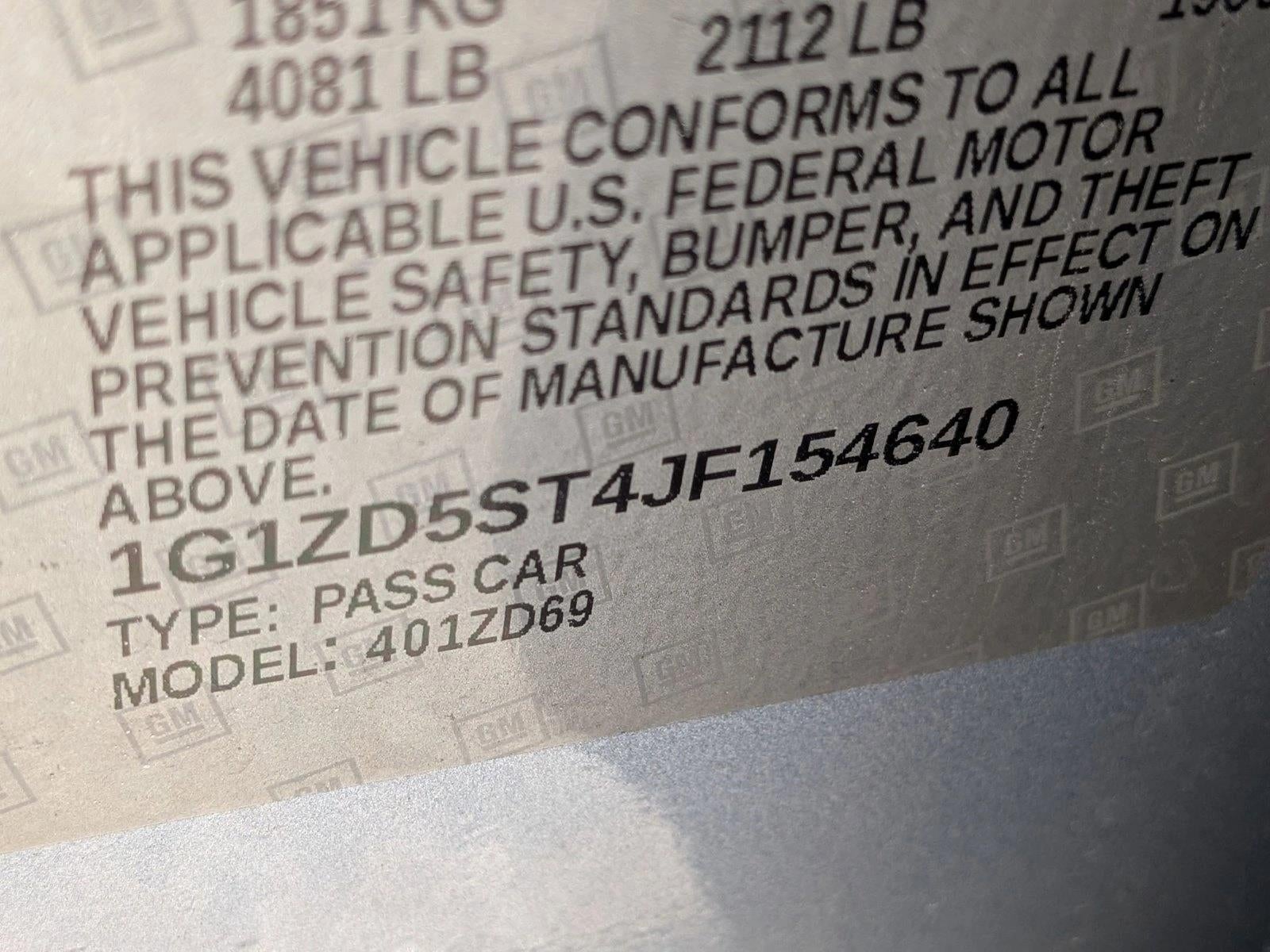 2018 Chevrolet Malibu LT