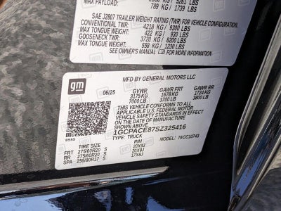 2025 Chevrolet Silverado 1500 LT
