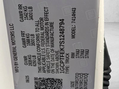 2025 Chevrolet Colorado ZR2