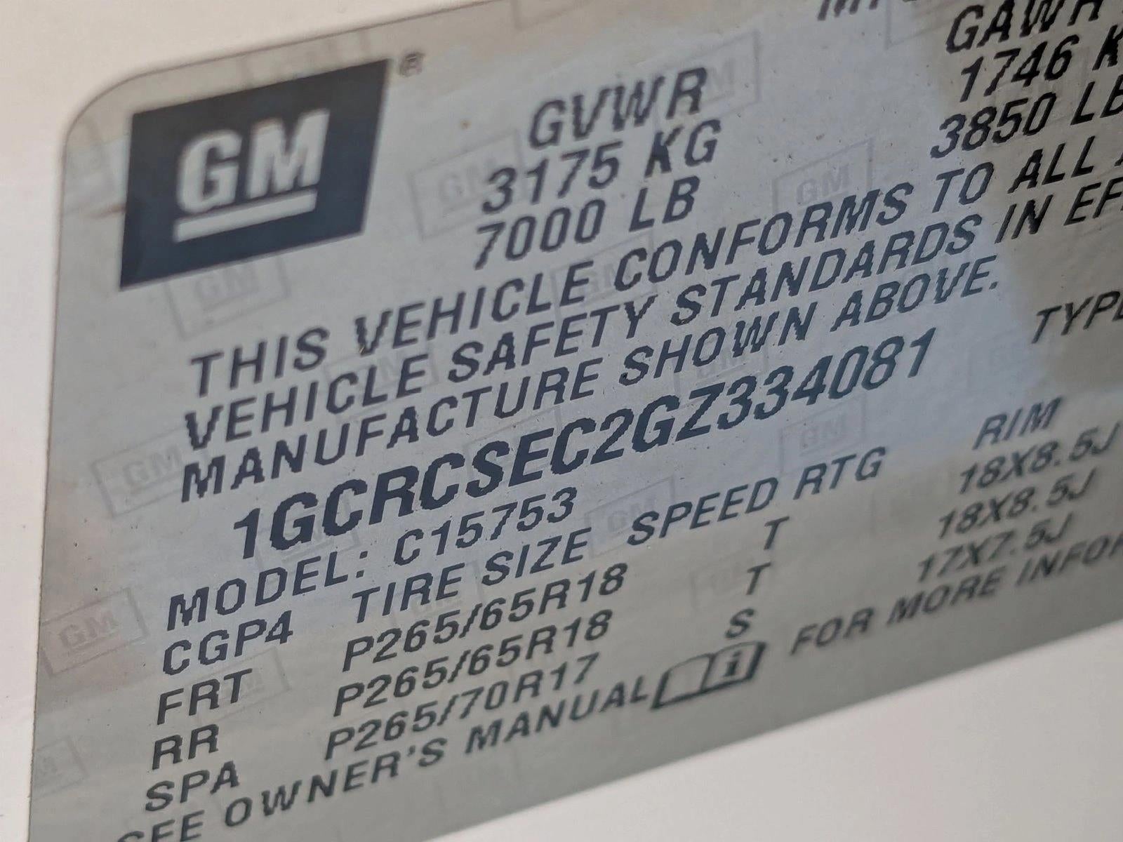 2016 Chevrolet Silverado 1500 LTZ