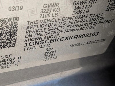 2019 Chevrolet Tahoe LT