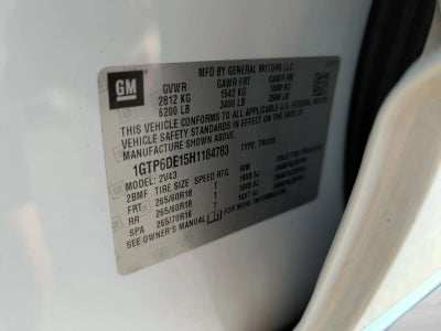 2017 GMC Canyon 4WD SLT