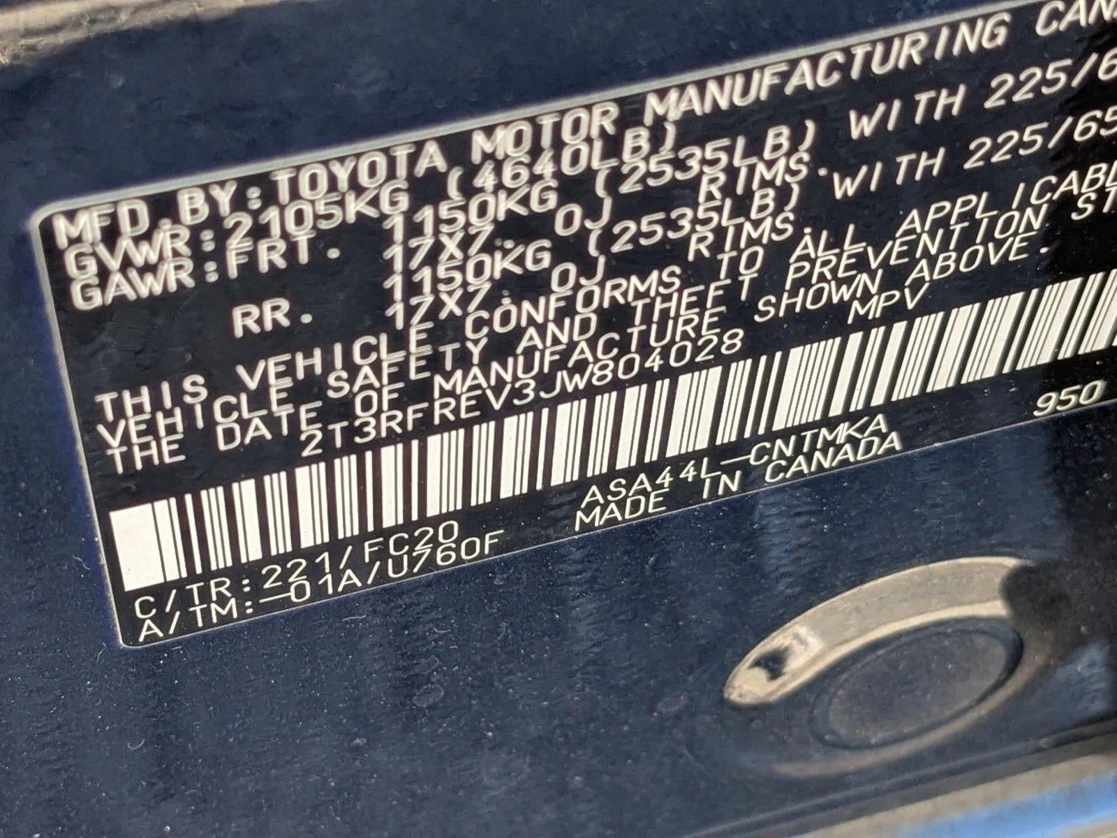 2018 Toyota RAV4 XLE