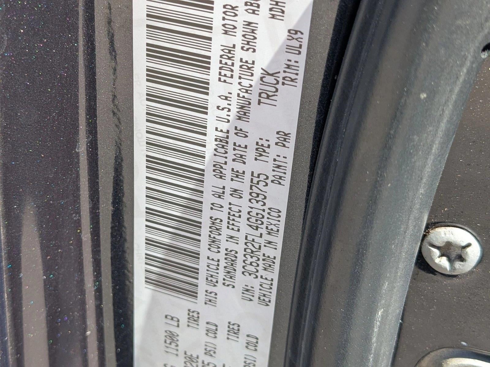 2016 RAM 3500 Longhorn Limited