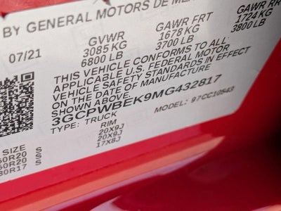 2021 Chevrolet Silverado 1500 Custom