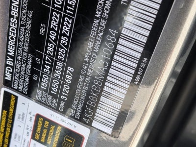 2021 Mercedes-Benz GLE AMG® GLE 63 S