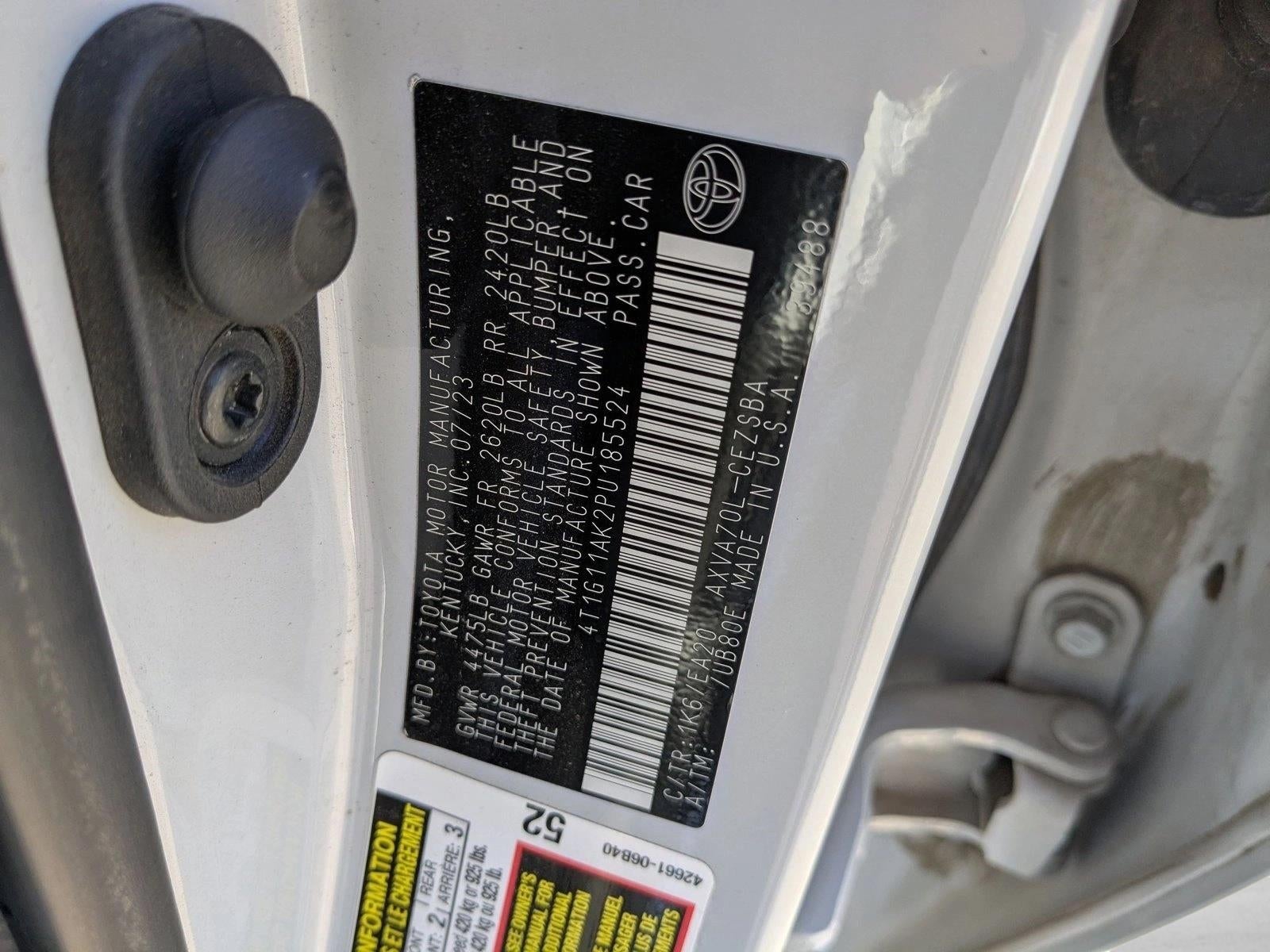 2023 Toyota Camry SE