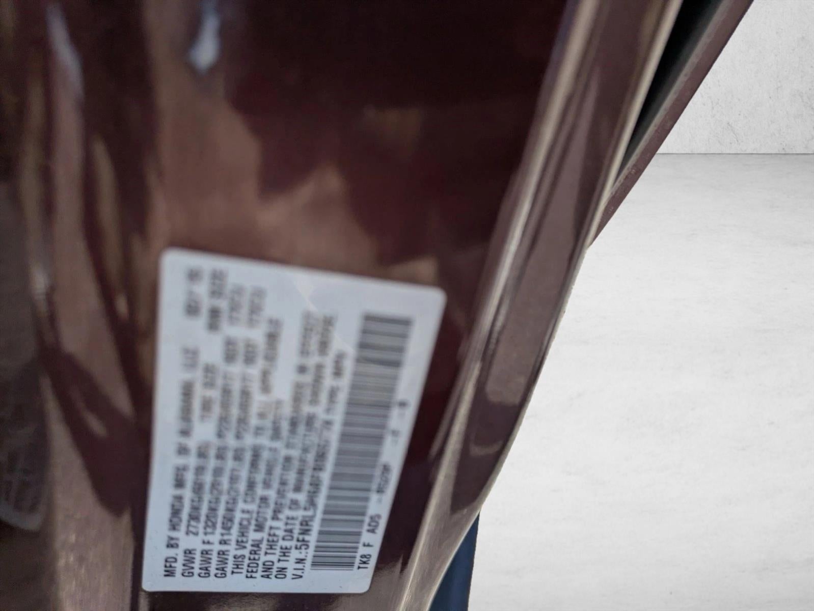 2015 Honda Odyssey EX-L