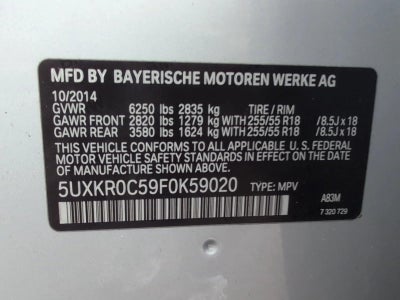 2015 BMW X5 xDrive35i