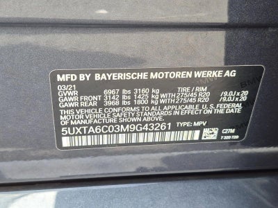 2021 BMW X5 PHEV xDrive45e