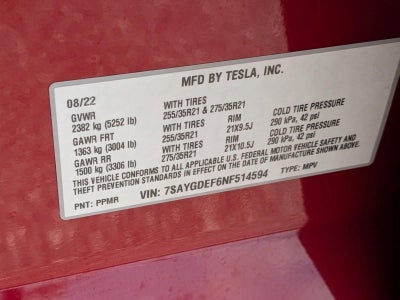 2022 Tesla Model Y Performance