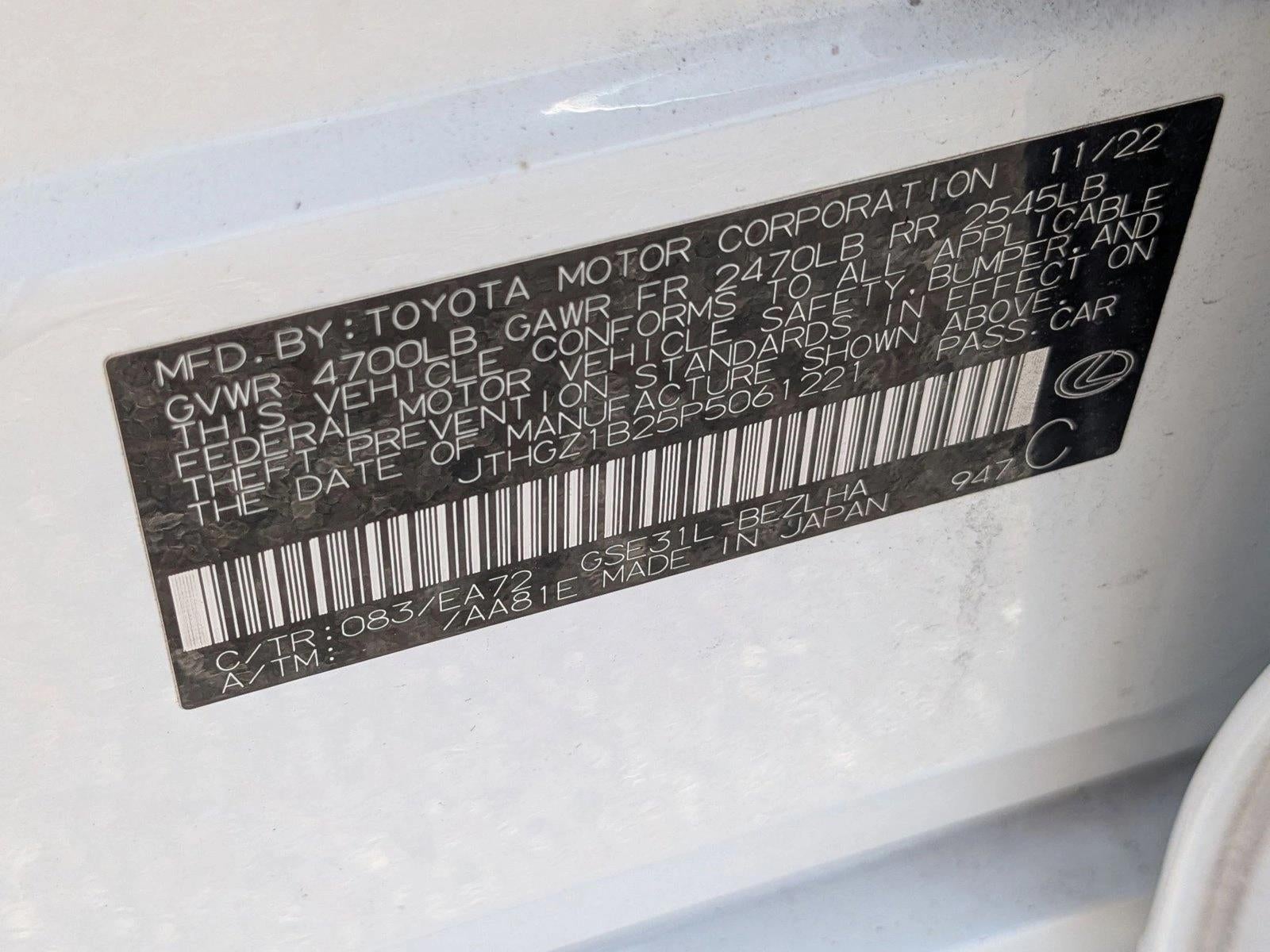 2023 Lexus IS IS 350 F SPORT