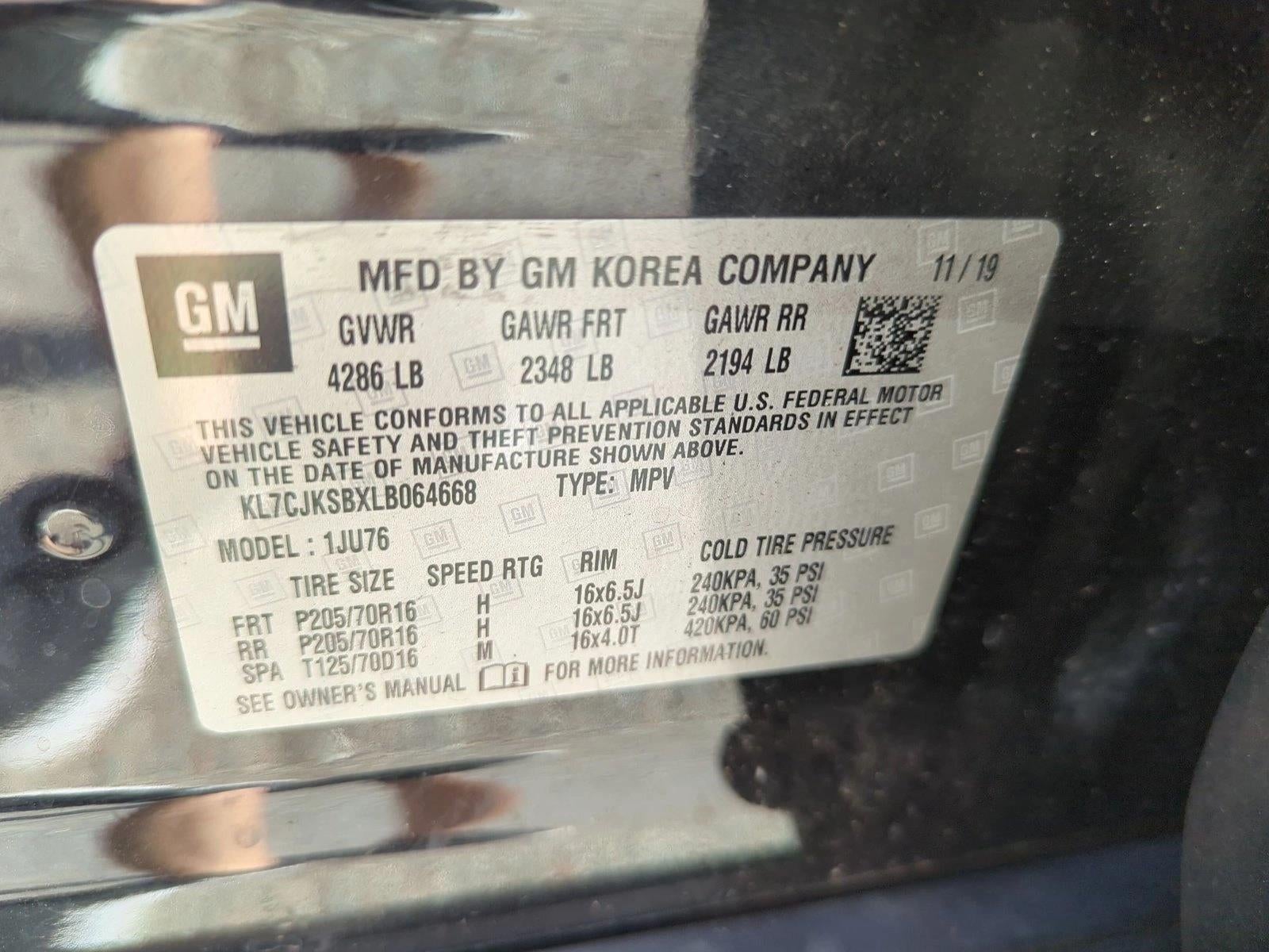 2020 Chevrolet Trax LS