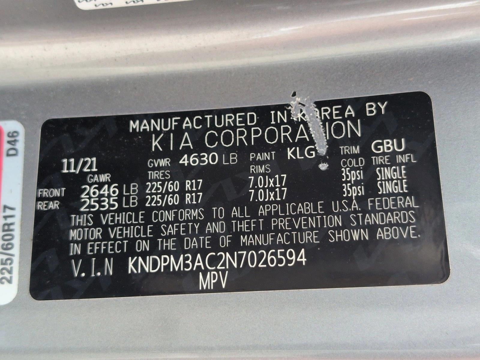 2022 Kia Sportage LX