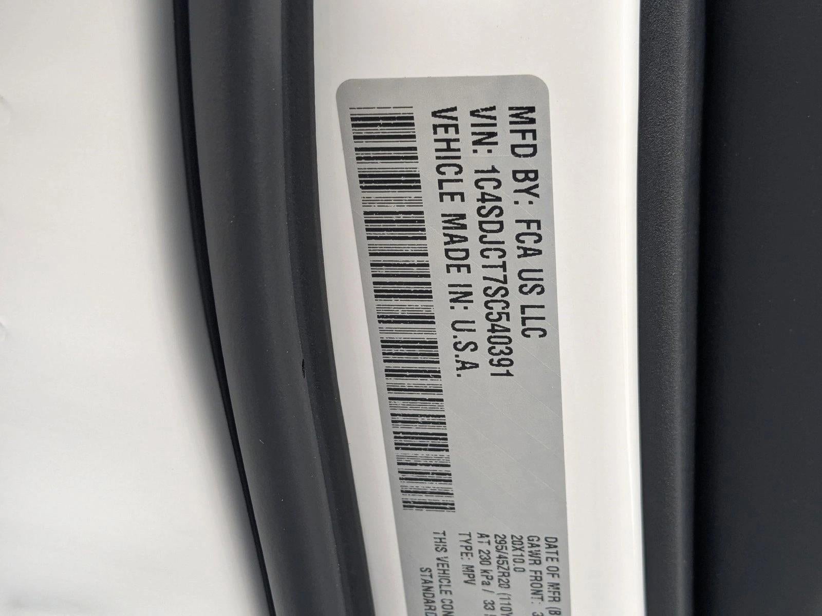 2025 Dodge Durango R/T 20th Anniversary Plus