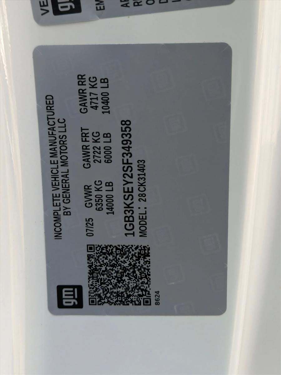 2025 Chevrolet Silverado 3500 HD Chassis Cab Work Truck