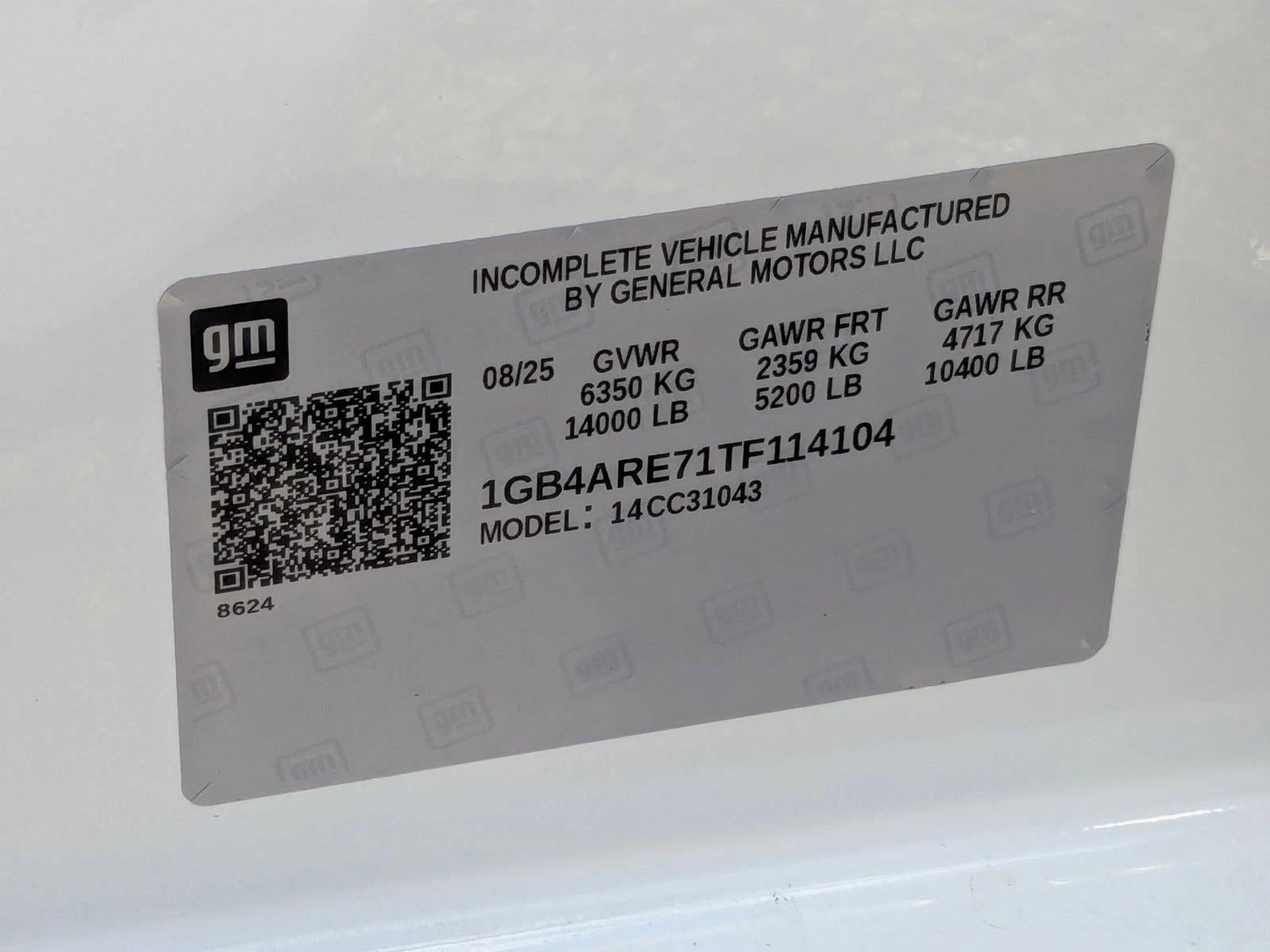 2026 Chevrolet Silverado 3500 HD Chassis Cab Work Truck