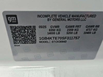 2025 Chevrolet Silverado 3500 HD LT DRW