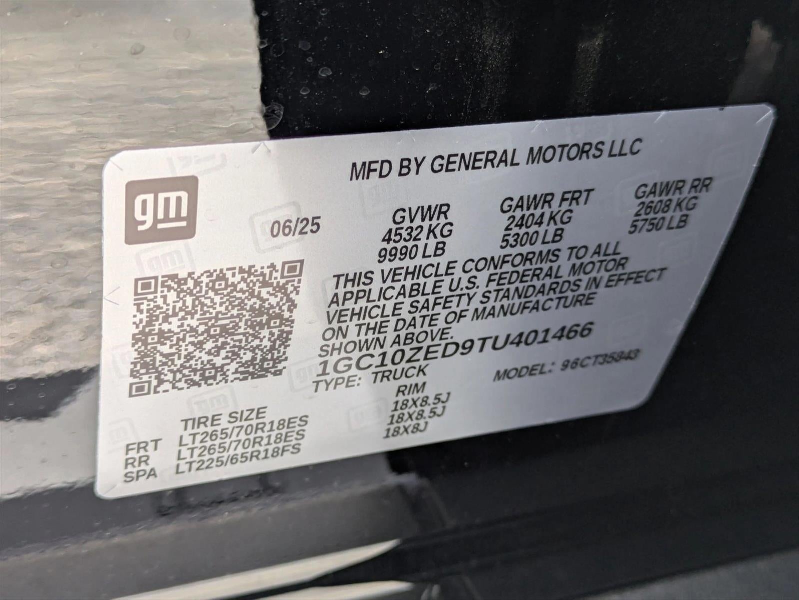 2026 Chevrolet Silverado EV LT - Extended Range