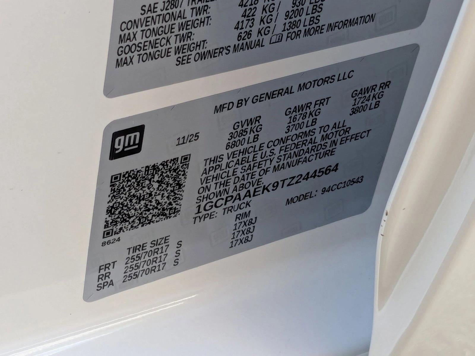 2026 Chevrolet Silverado 1500 WT